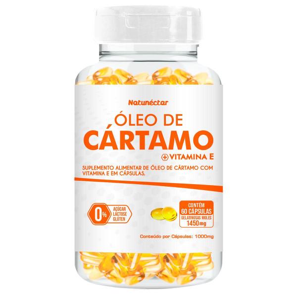 Imagem de Kit 4 Potes Óleo de Cartamo Suplemento Alimentar Natural Natunectar 240 Cápsulas Gelatinosas Moles