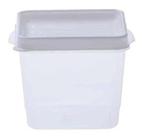 Imagem de Kit 4 Potes Para Alimentos Quadrado 11x10x8,9 Cm 610 ML