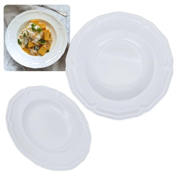 Kit 4 Pratos Fundos 22,5 Cm + 4 Pratos de Sobremesa 17 Cm + Travessa 37,3 Cm Fruteira / Salada Melamina Plastico Bestfer Imagem de Kit 4 Pratos Fundos 22,5 Cm + 4 Pratos de Sobremesa 17 Cm + Travessa 37,3 Cm Fruteira / Salada Melamina Plastico Bestfer