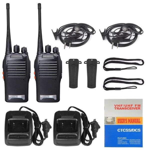 Imagem de Kit 4 Radio Comunicador 777s 16 Canais Profissional Completo