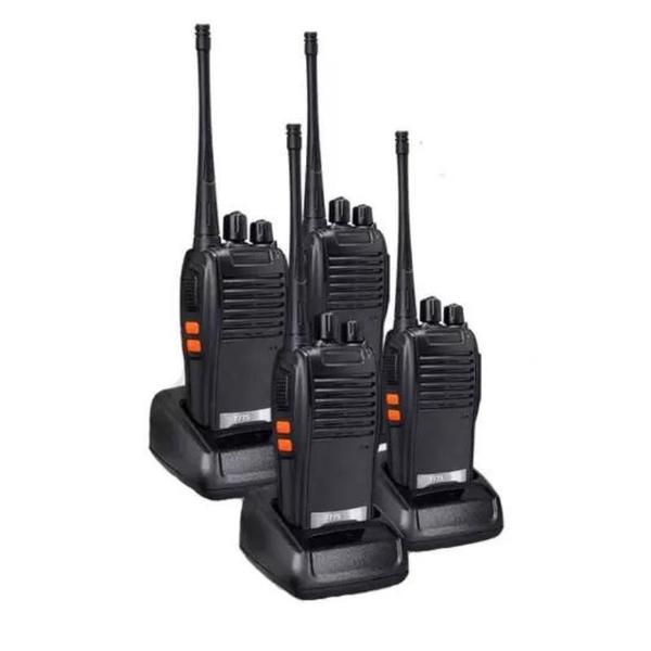 Imagem de Kit 4 Radio Comunicador 777s 16 Canais Profissional Ht Uhf - Baofeng - Envio Imediato