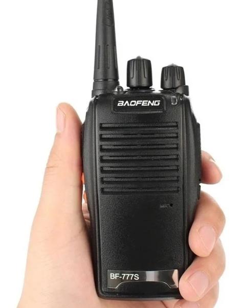 Imagem de Kit 4 Radio Comunicador 777s 16 Canais Profissional Ht Uhf - Baofeng