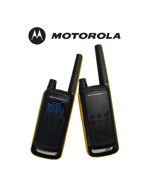 Imagem de KIT 4 Rádio Comunicador Motorola T470BR Original E Resistente IPX4