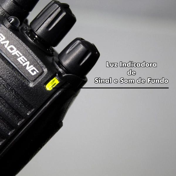 Imagem de Kit 4 Radios Comunicador Walk Talk Baofeng Bf-777s + Fone