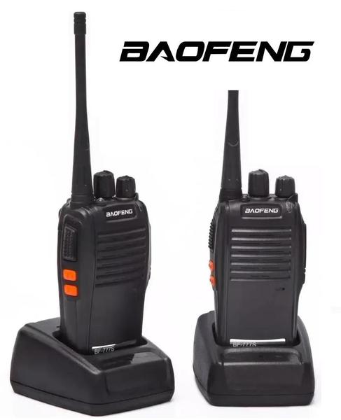 Imagem de Kit 4 rádios comunicadores baofeng 777s uhf 16 canais 