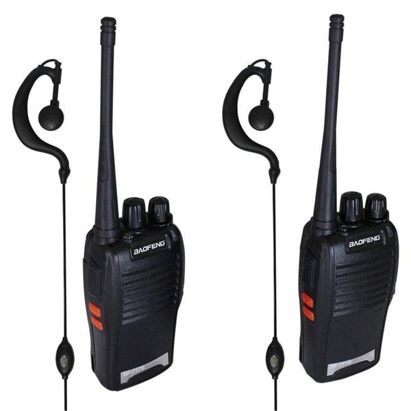 Imagem de Kit 4 radios ht baofeng bf-777s + fone de ouvido