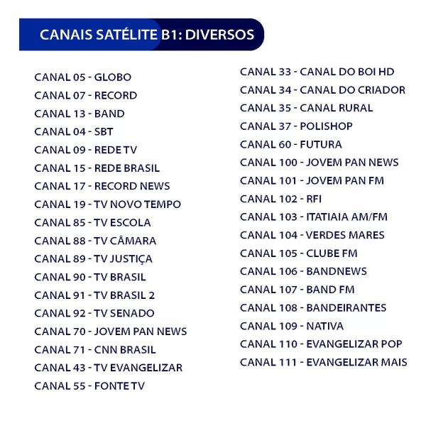 Imagem de Kit 4 Receptores Vivensis + Antena + Lnbf Quadruplo + Cabos