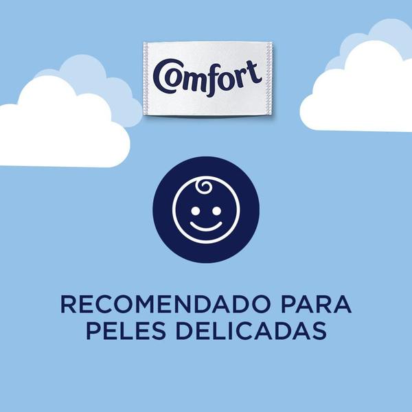 Imagem de Kit 4 Refis Amaciante de Roupa Comfort Concentrado Puro Cuidado Intense 900ml