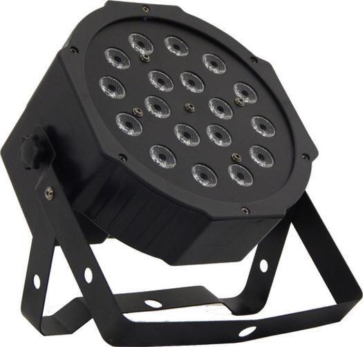 Imagem de Kit 4 Refletor 18 Leds De 1W Dmx Digtal Slim Skf181 Infinity