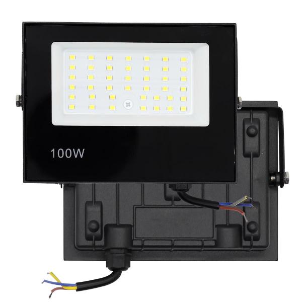 Imagem de Kit 4 Refletor Led 100W Holofote Bivolt Prova Dágua Frio