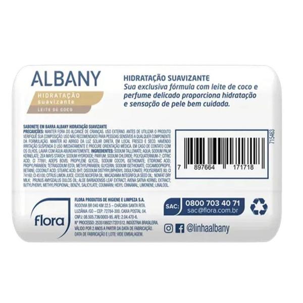 Imagem de Kit 4 Sabonete Hidratação Leite De Coco 85g - Albany