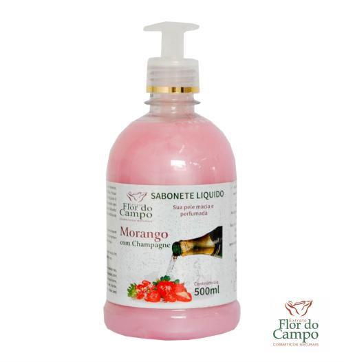 Imagem de Kit 4 Sabonete Liquido Para Corpo e Mãos Flor do Campo 500ml