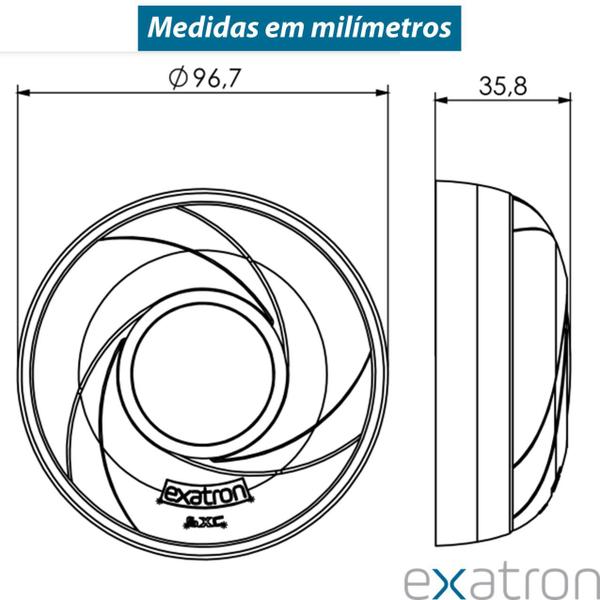 Imagem de Kit 4 Sensor Presença Teto 360 Dip Movimento Iluminação