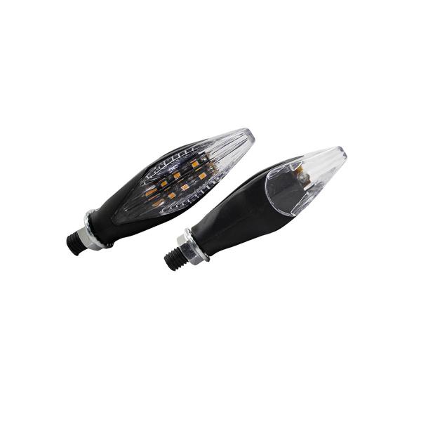 Imagem de KIT 4 Setas Esportiva Pisca de Led Modelo P30 Para Moto Honda CG 150 TITAN EX 2010 2011 2012 2013 2014 2015