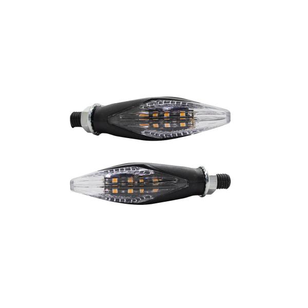 Imagem de KIT 4 Setas Esportiva Pisca de Led Modelo P30 Para Moto Honda CG 150 TITAN EX 2016 2017 2018 2019 2020 2021