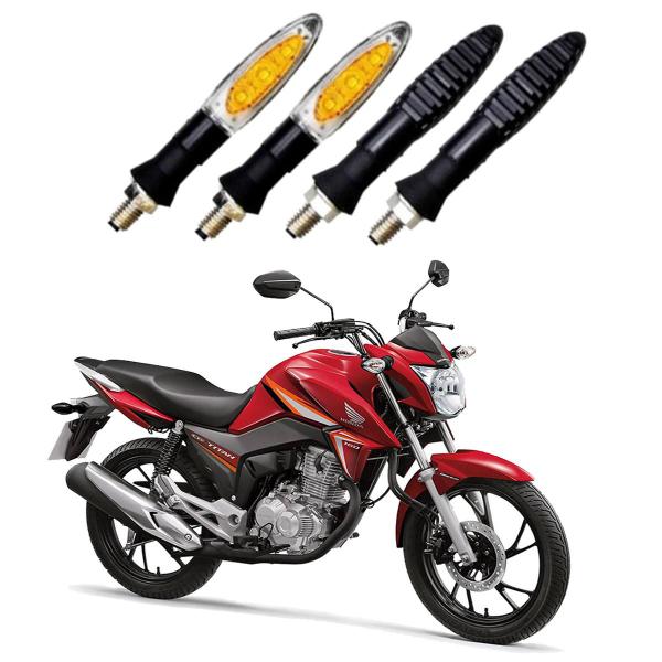 KIT 4 Setas Esportivas Pisca de Led Modelo P11 Para Moto Honda CG 160 Titan SE 2016 2017 2018201920202021 2022 2023 - Stallion Imagem de KIT 4 Setas Esportivas Pisca de Led Modelo P11 Para Moto Honda CG 160 Titan SE 2016 2017 2018201920202021 2022 2023