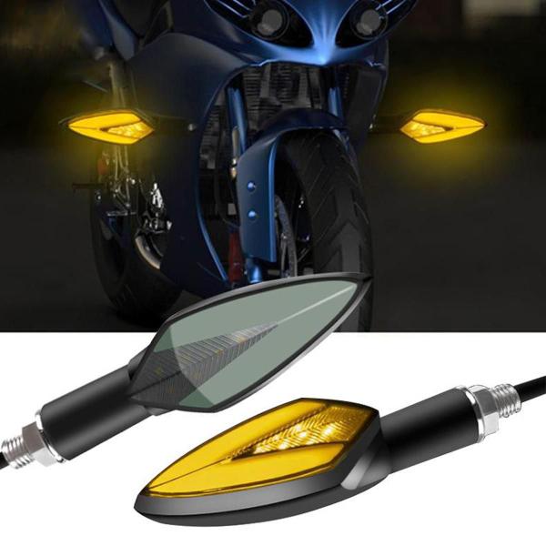 Imagem de KIT 4 Setas Sequenciais Pisca de Led Modelo P35S Para Moto XTZ 125 ANO 2010 2011 2012 2013 2014 2015