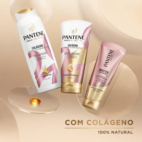 Imagem de Kit 4 Shampoos Pantene Colágeno Hidrata e Resgata 175ml