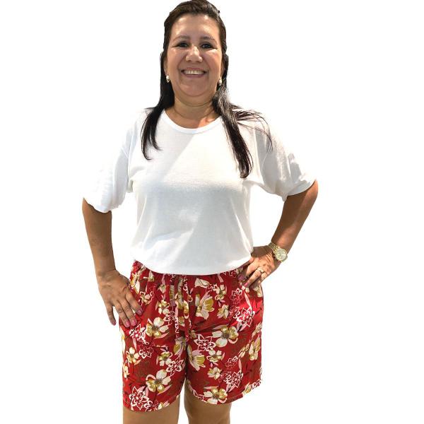 Kit Short Feminino Plus Size Confortável Barato Short Plus