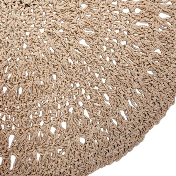 Imagem de Kit 4 Sousplats YOI Tricot Nude 38cmx38cm