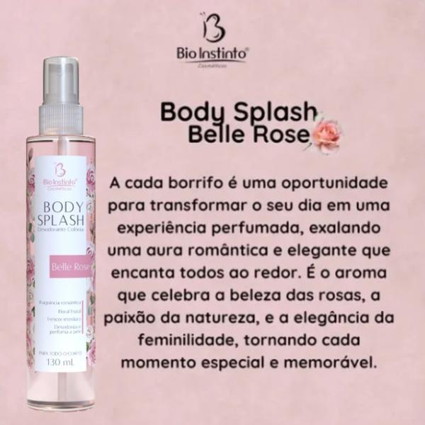 Imagem de Kit 4 Splash Ameixa Belle Vanilla e Morango - Bio Instinto