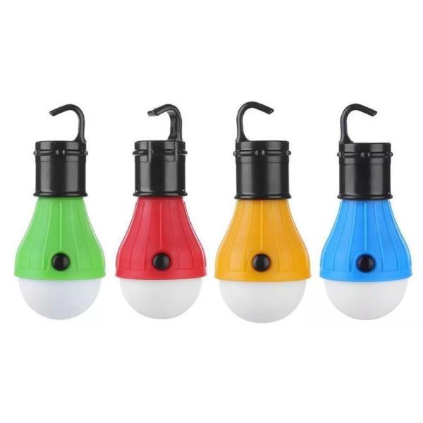 Imagem de Kit 4 Super Lampada Portatil Camping Led Barraca Pesca