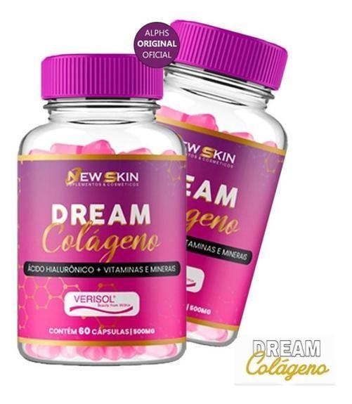 Imagem de Kit 4 Suplemento Alimentar Dream Colágeno 60 Capsulas 500Mg