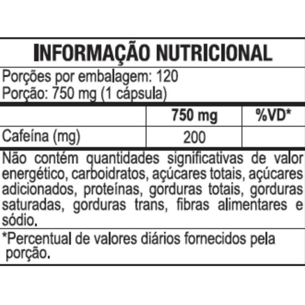 Imagem de Kit 4 Suplemento Cafeína Duom Original energia 480 caps Natural pré treino alimentar vitamina café