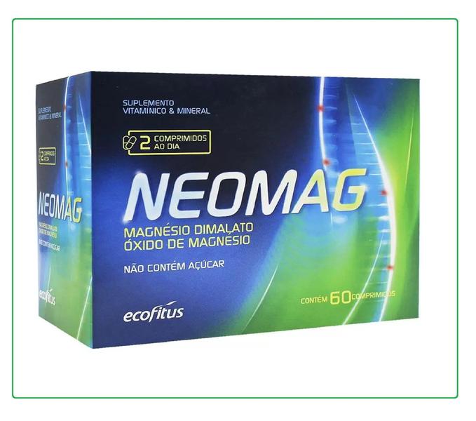 Imagem de Kit 4 Suplemento Neomag Com 60 Comprimidos - Ecofitus