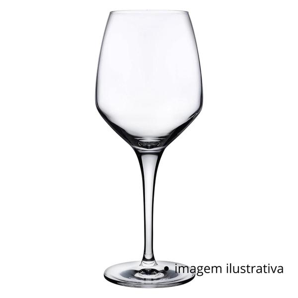 Imagem de Kit 4 Taça De Vinho Tinto Grande Resistente A Impacto 510ml 