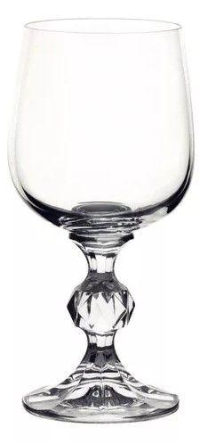 Imagem de Kit 4 Taças Cristal Bohemia Vinho 150ml Titanium Klaudie