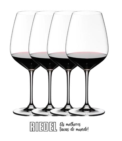 Imagem de Kit 4 Taças Riedel Heart To Heart Cabernet Sauvignon Cristal