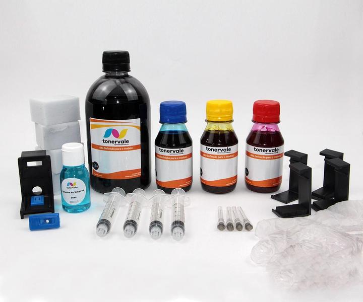 Imagem de Kit 4 Tinta Para Canon iP1800 PG-30 e CL-31 500ml Black e 100ml Color Linha Platinum