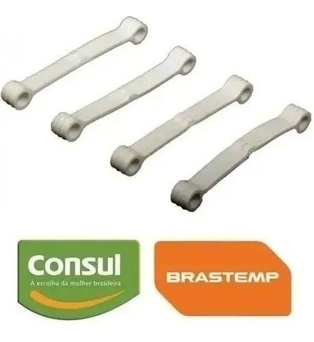 Imagem de Kit 4 Tirantes Borrachas Branca Brastemp Consul 326000516