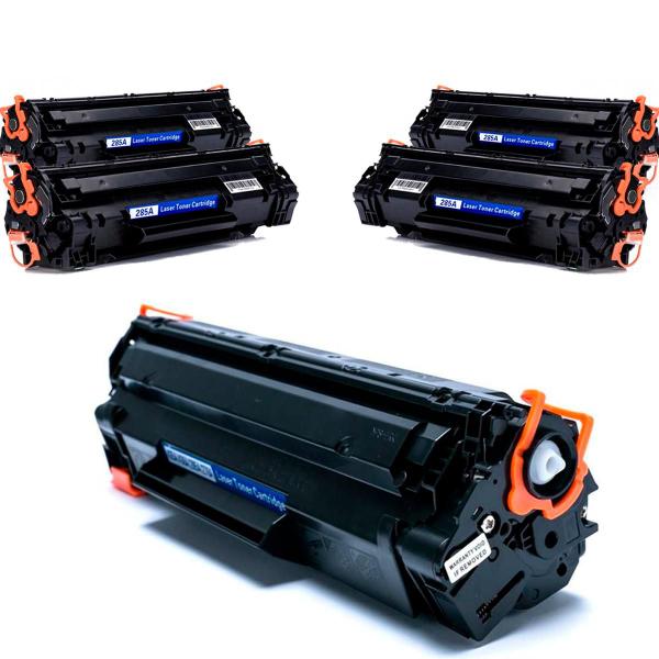 Imagem de KIT 4 Toner Compatível CE285A CB435A CB436A UNIVERSAL 85A  P1005 P1505 M1120 M1212 M1130 P1102w 1102w 1102