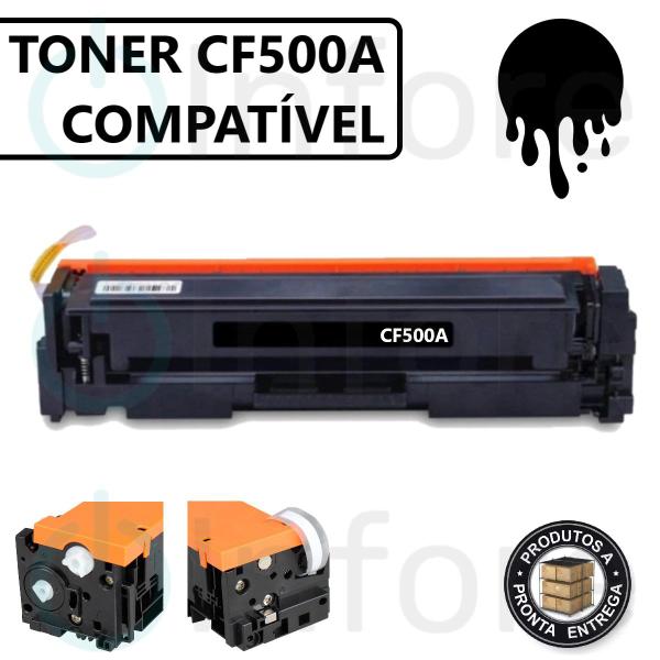 Imagem de Kit 4 Toner Compatível CF500A CF501A CF502A CF503A M254dn M280nw M281fdw