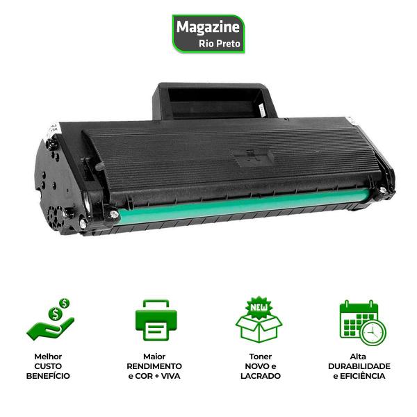 Imagem de Kit 4 Toner Compatível D111 Para Impressoras M2020, M2070, M2020W, M2070W, M2070FW, M2020FW, M2022, M2022W 100% Novo Lac