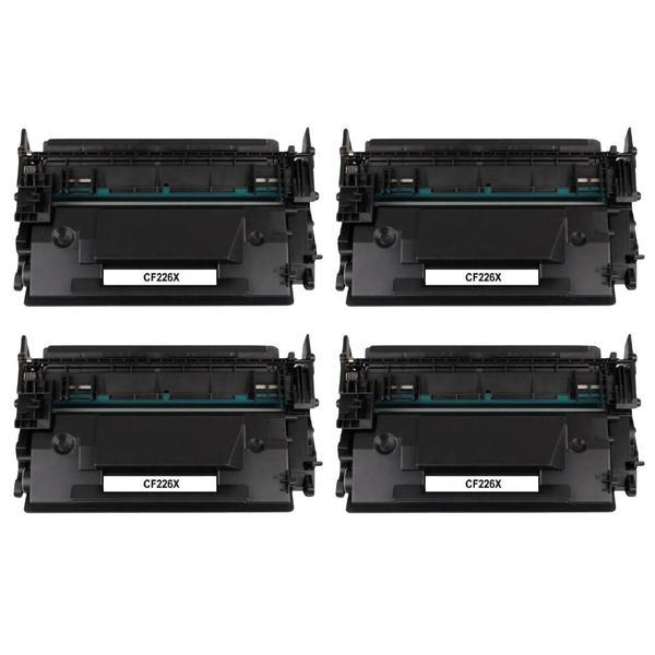 Kit 4 Toner Compatível HP 26X MAIOR CF226X M402 M426 - PRINTECH Imagem de Kit 4 Toner Compatível HP 26X MAIOR CF226X M402 M426