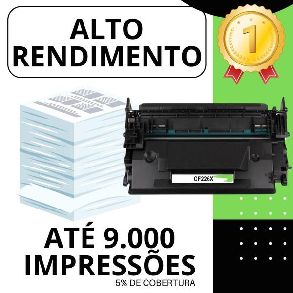 Kit 4 Toner Compatível HP 26X MAIOR CF226X M402 M426 - PRINTECH Imagem de Kit 4 Toner Compatível HP 26X MAIOR CF226X M402 M426