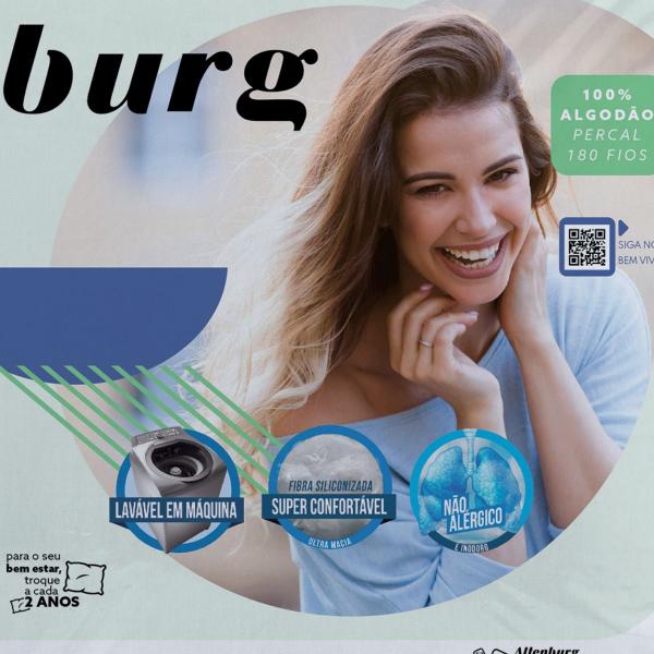 Kit 4 Travesseiro Altenburg 180 Fios Royal Imagem de Kit 4 Travesseiro Altenburg 180 Fios Royal