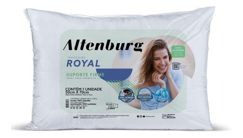 Kit 4 Travesseiro Altenburg 180 Fios Royal Imagem de Kit 4 Travesseiro Altenburg 180 Fios Royal