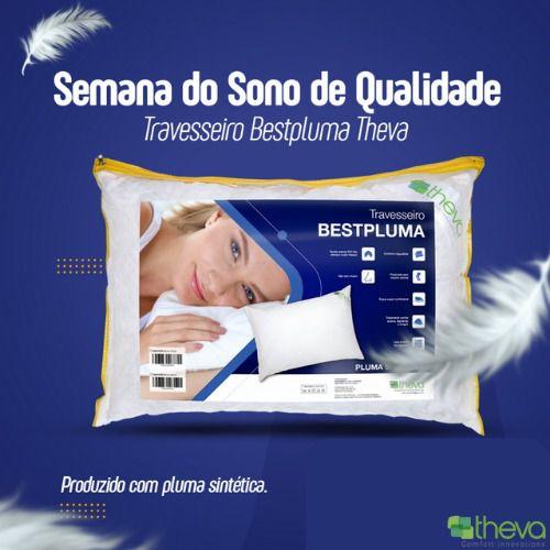 Imagem de Kit 4 Travesseiro De Conforto Inigualável - Bestpluma Theva