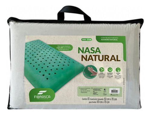 Imagem de Kit 4 Travesseiro Nasa Natural Alto - Ecológico