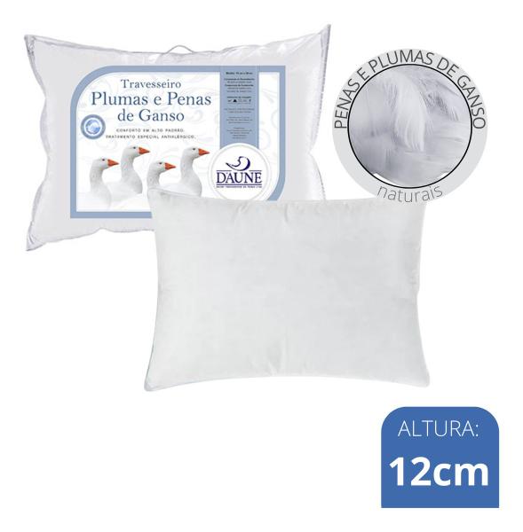 Imagem de Kit 4 Travesseiros Para Hotelaria - Penas e Plumas