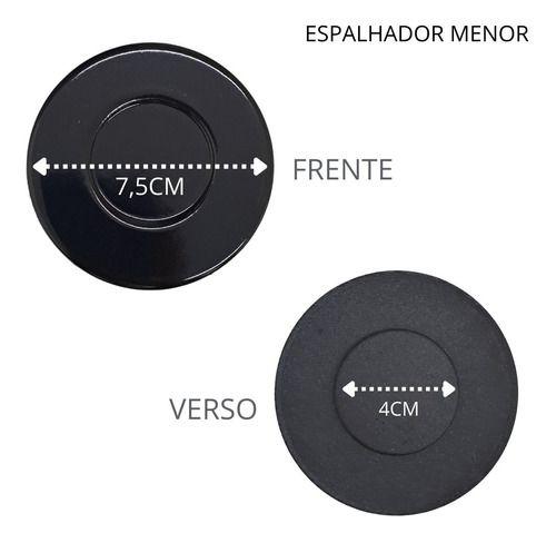 Imagem de Kit 4 Trempe Grelha Cooktop Fischer + 4 Tampinhas + 4 Botões