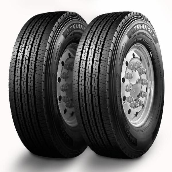 Imagem de Kit 4 Triangle 215/75 R17,5 Tr689a Borrachudo + 2 Tr685 Liso