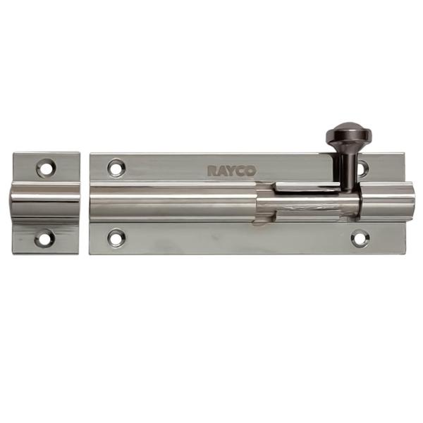 Kit 4 Trinco 90Mm Tarjeta Ferrolho De Porta Alumínio Cromado - Rayco Imagem de Kit 4 Trinco 90Mm Tarjeta Ferrolho De Porta Alumínio Cromado