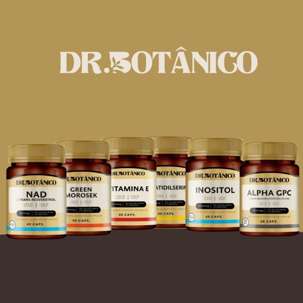 Imagem de Kit 4 un - brainmag 1400mg 60 capsulas dr botanico