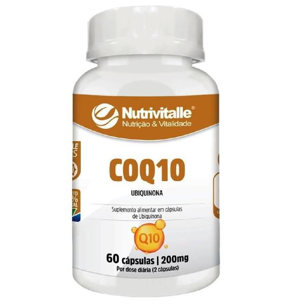 Imagem de Kit 4 Un - Coenzima Q10 Ubiquinona 200Mg 60 Cps Nutrivitalle