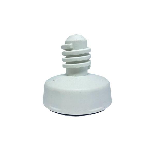 Imagem de Kit 4 un Pe Nivelador Brastemp Consul + 4 Tirantes Branco 11 cm